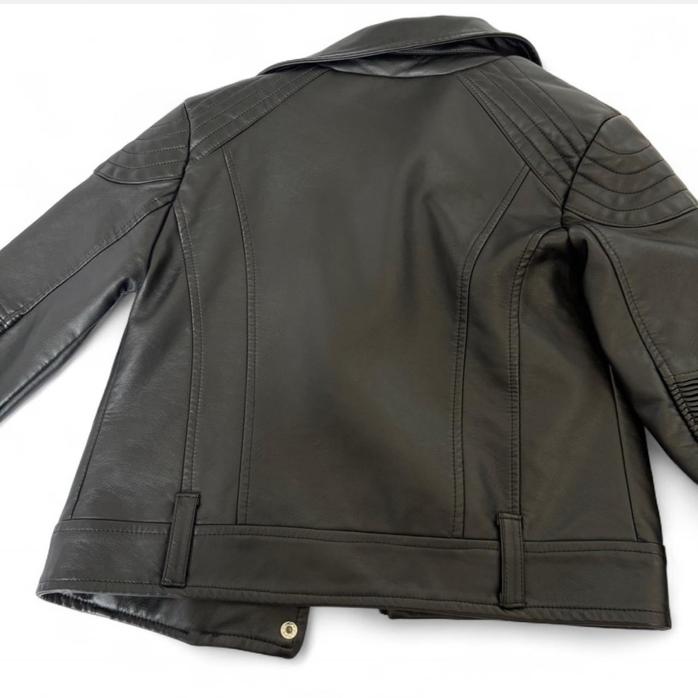 Urban Republic Girls Sleek Black Moto Jacket for 7/8 y.o. - Picture 5 of 5